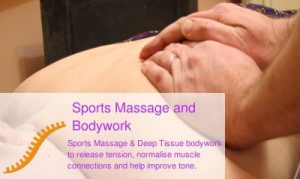 Massage and soft tissue therapy