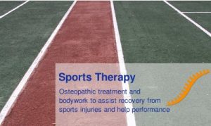 Sports therapy and rehabilitation